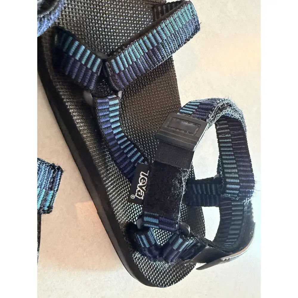 Vintage Teva Terradactyl Blue Sport Trail Sandals Festival Hippy Men’s Size 11